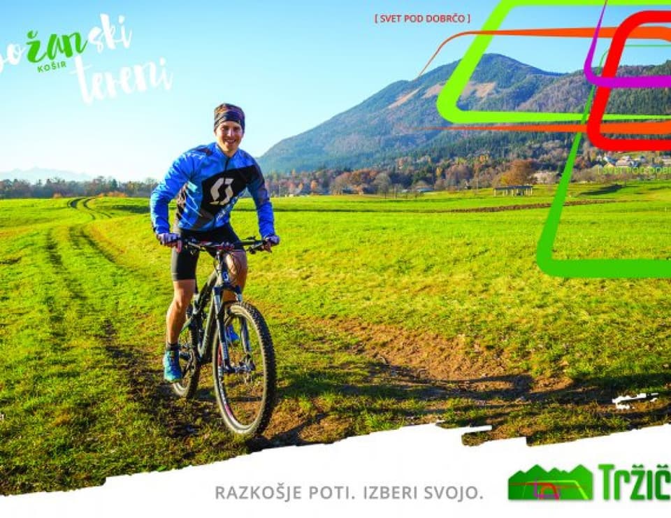 Dobrča, cycling route, Tržič, Dobrča