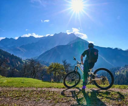 Spodnji Virnik, cycling route, Jezersko, Virnik